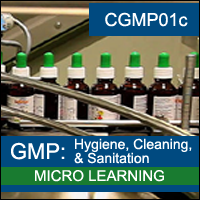 cGMP: Hygiene, Cleaning, and Sanitation (Fundamentals)