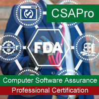 Computer Software Assurance (CSA) Professional Certification Program