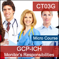 GCP: Clinical Trial Monitors GCP Responsibilities (Fundamentals)