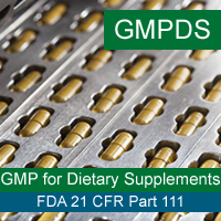 cGMPs for Dietary Supplements (21 CFR Part 111)